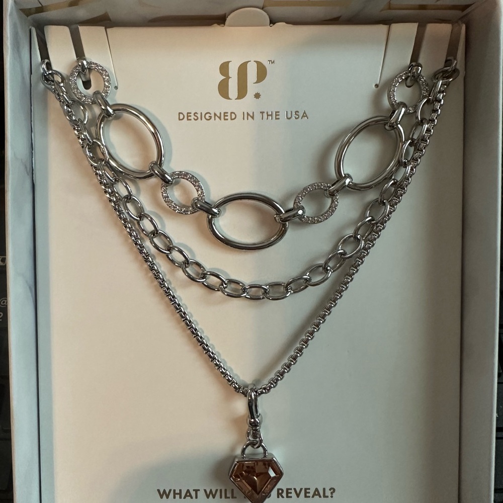 Luxe Silver Necklace Collection